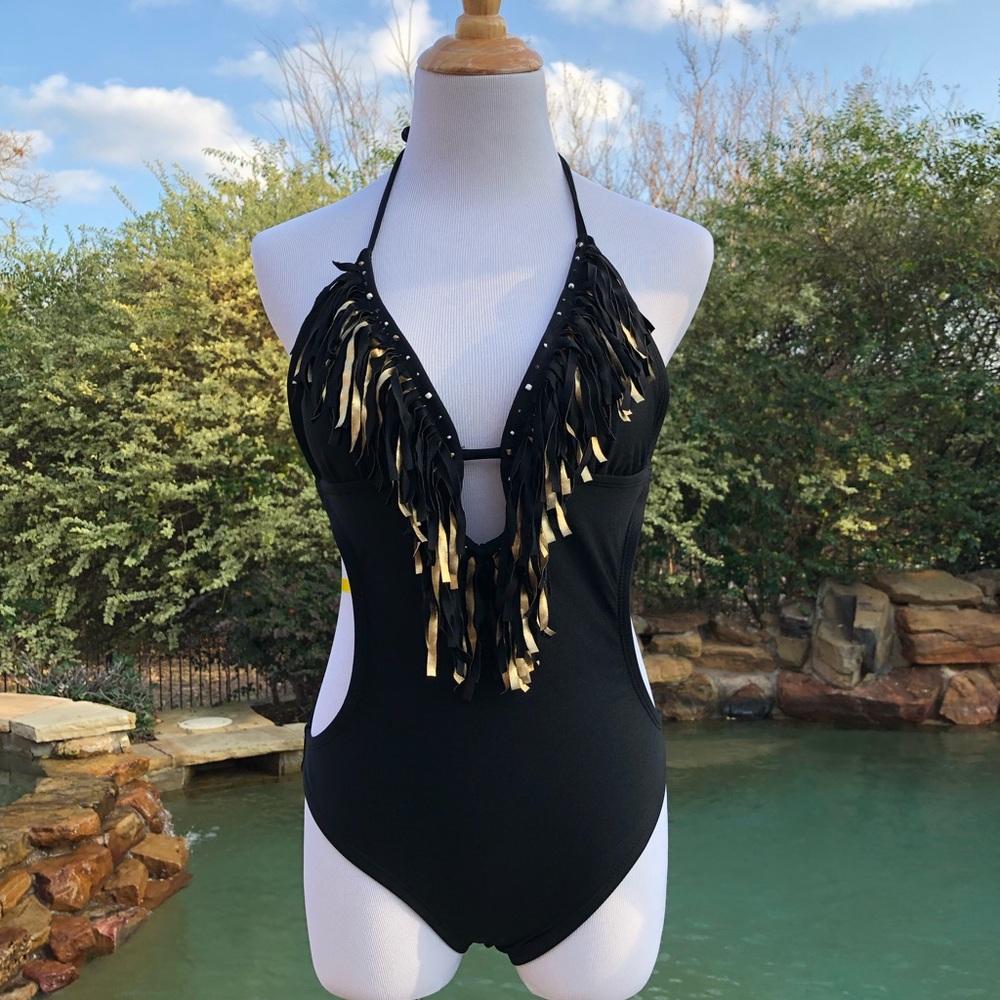 Xhilaration Black Swimsuit